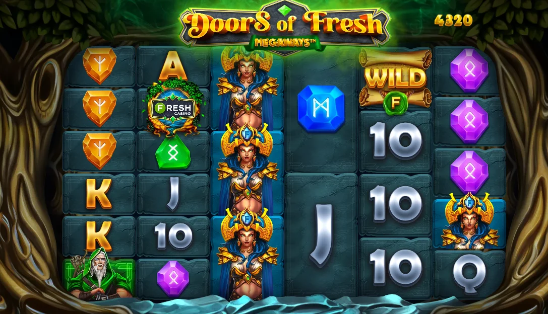 Бонусный слот Doors of Fresh