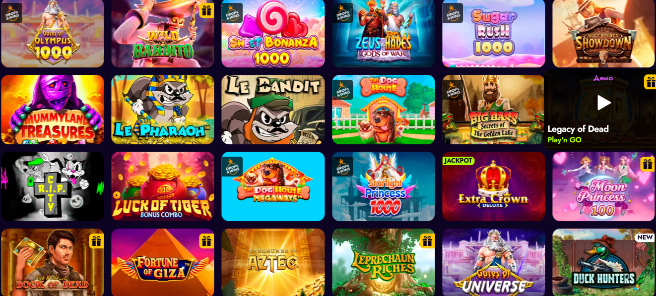 Игровые автоматы с джек потом в Play Fortuna