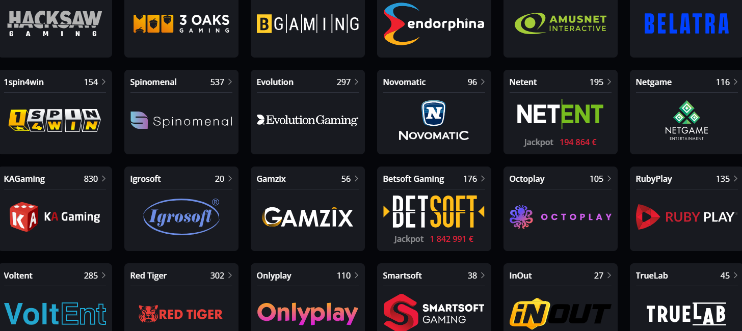 Игровые автоматы и слоты