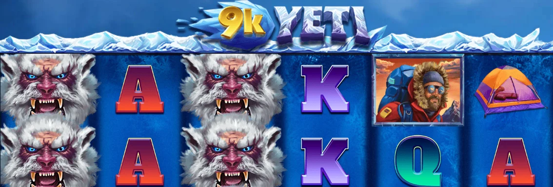 Внешний вид слота 9k Yeti