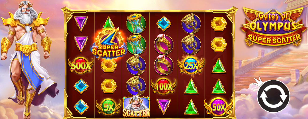 Игровой автомат Olympus Super Scatter