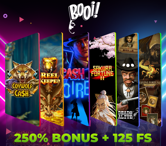 Бонус на депозит от Booi casino